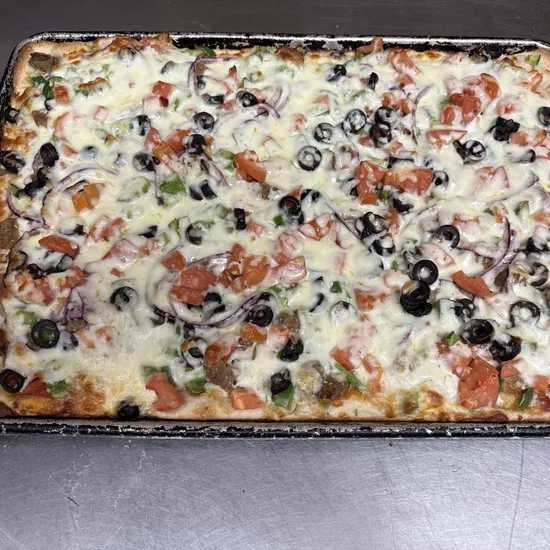 Sicilian Mexican Pizza