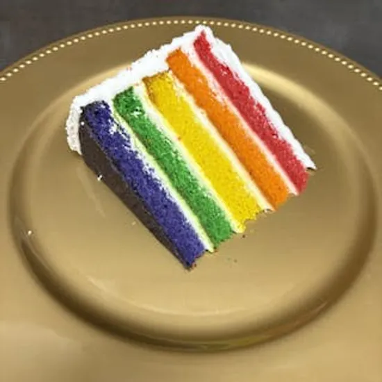 7 Layer Rainbow Cake