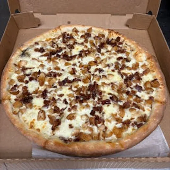 Chicken Bacon Ranch Pizza