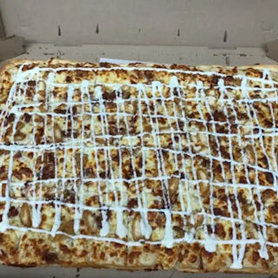 Sicilian Chicken Bacon Ranch Pizza