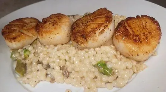 Scallops & Risotto