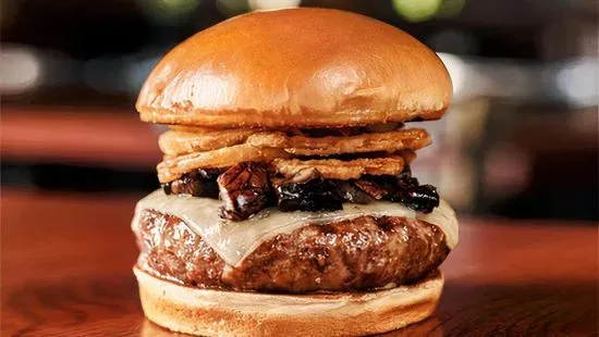 Mushroom Swiss Burger