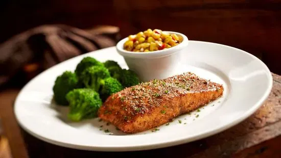 Fire Grilled Salmon