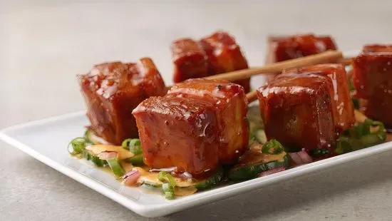 Korean Pork Belly Pops