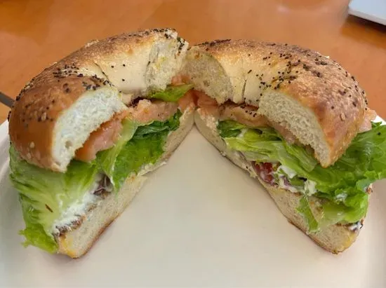 Lox on Everything Bagel