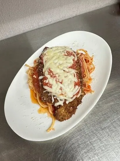 Lunch Eggplant Parmesan