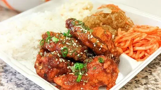 Korean Fried Chicken Plate