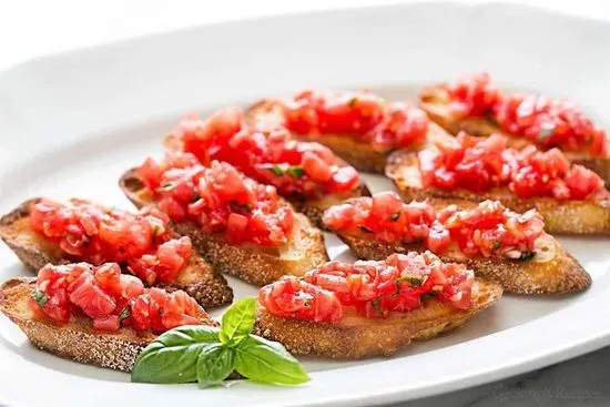 Bruschetta with Tomato and Basil