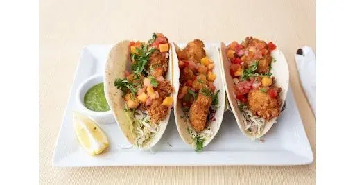 Caribbean Coconut Shrimp Tacos