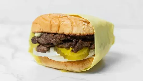 Double Smaller Deluxe Burger