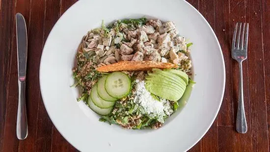 Quinoa Arugula Bowl