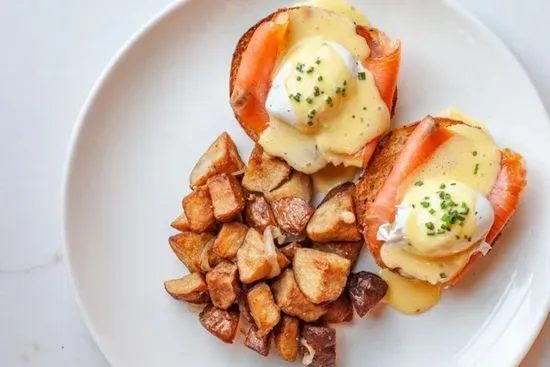 Salmon Eggs Benedict