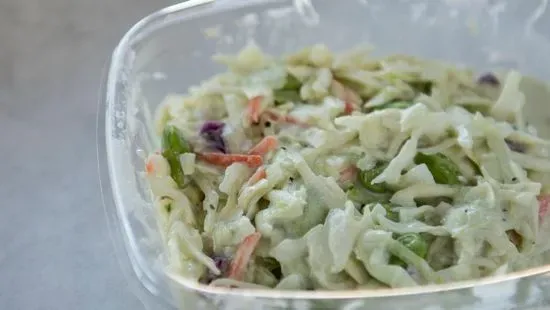 Wasabi Coleslaw