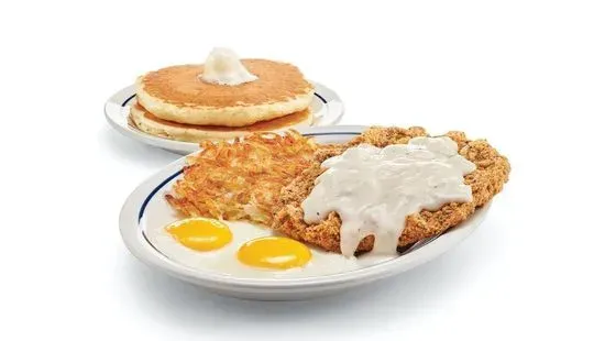 Country Fried Steak & Eggs