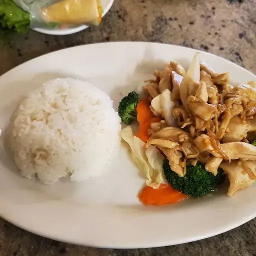 RICE Gingered Chicken