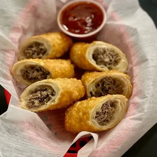 Cheesesteak Egg Rolls