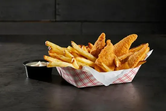 4 Piece Chicken Tenders & Fries