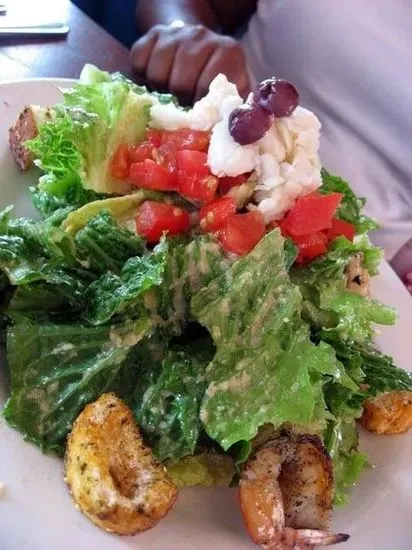 Seafood Caesar Salad