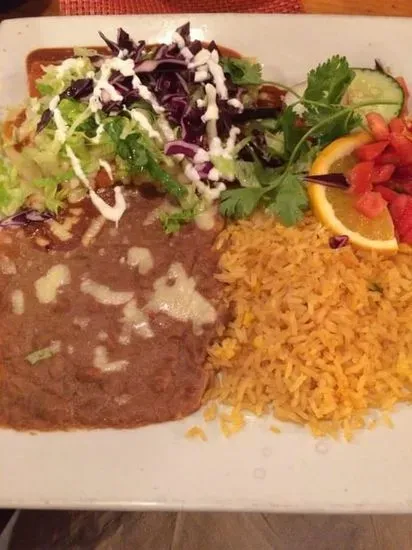 Spinach and Chicken Enchiladas