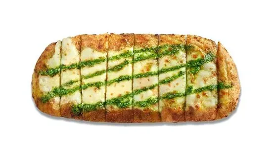 Pesto Garlic Cheesy Bread