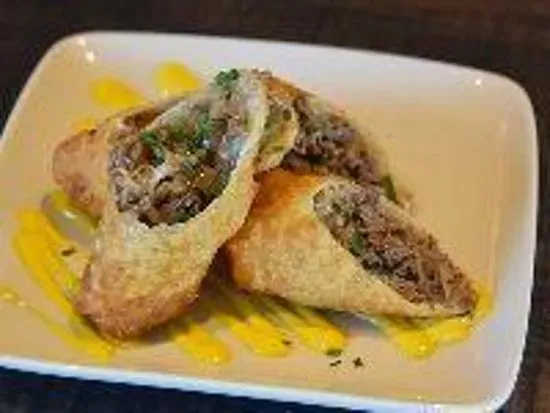 CHEESE STEAK EGG ROLLS