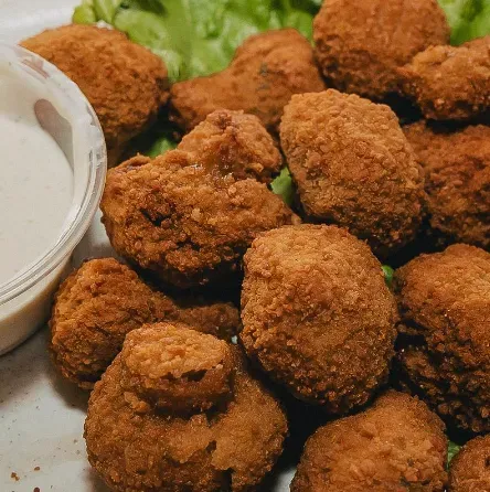 Fried mushrooms