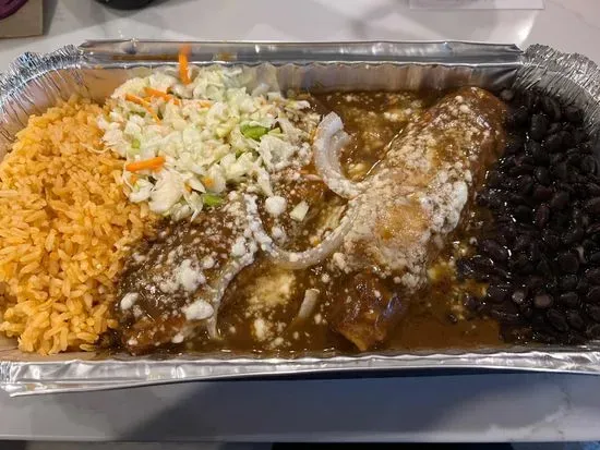 Mole Enchiladas