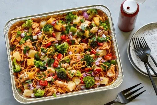 Large Spicy Garlic Stir-fry Platter