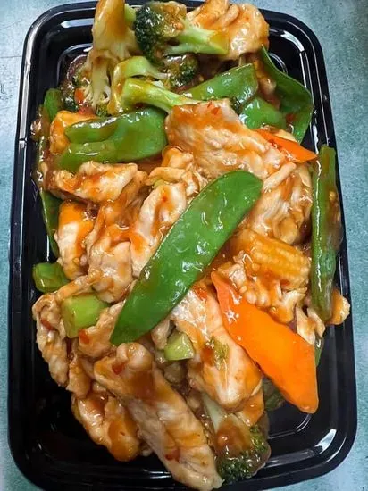 78. 什菜鸡 Chicken with Mixed Vegs