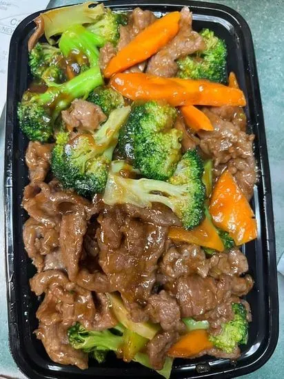 89. 芥兰牛肉  Beef with Broccoli