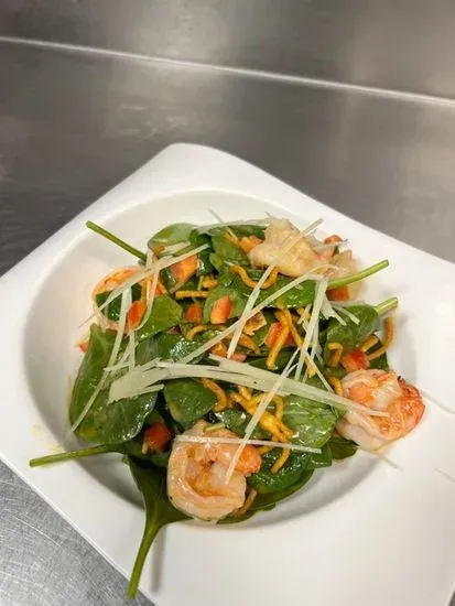 Spicy Sesame Shrimp Salad