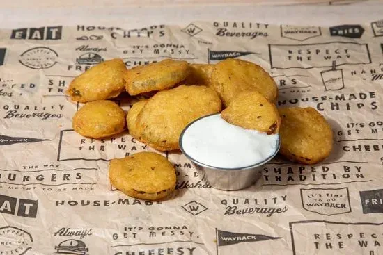 REGULAR SIZE FRIED PICKLES WITH RANCH