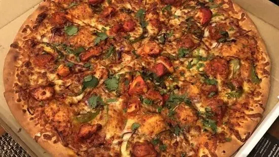 Butter Chicken Pizza