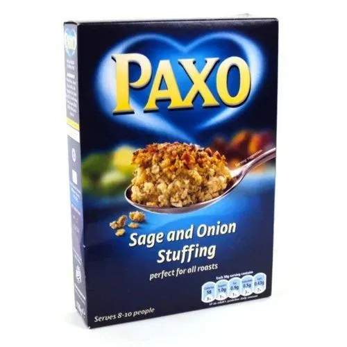 Paxo Sage & Onion Stuffing Medium 170g