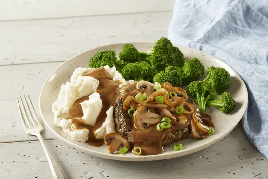 Mushroom & Onion Chopped Steak