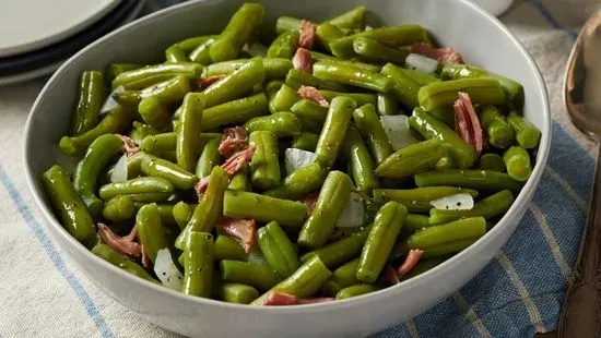 Family Size Green Beans with Ham 