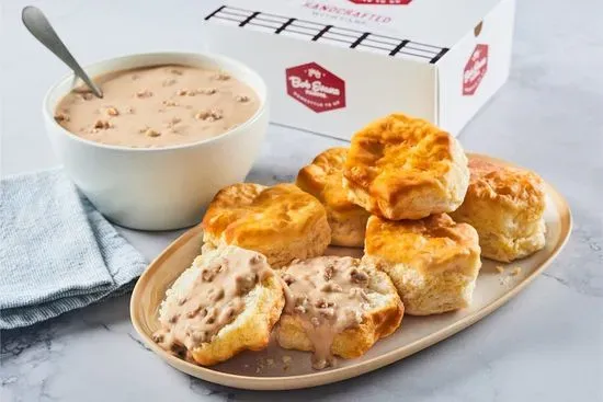 Family Size Sausage Gravy & Biscuits