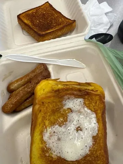 French Toast with Turkey Sausage