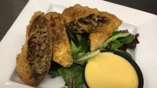 Philly Cheesesteak Eggrolls