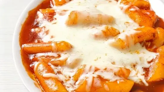 Spicy Rice Cake(tteokbokki)W/Cheese