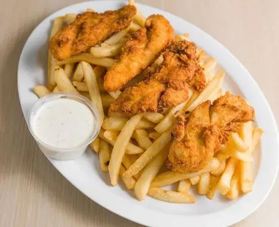 Chicken Tender ( 6pcs ) + Fries