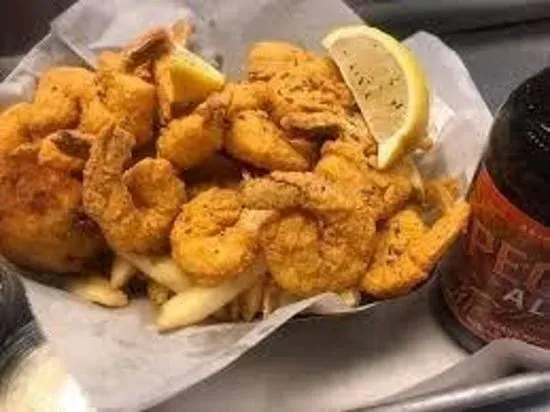 Shrimp Basket - With Hushpuppies