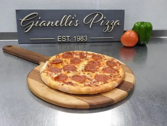 12" Cheese w/2 Toppings