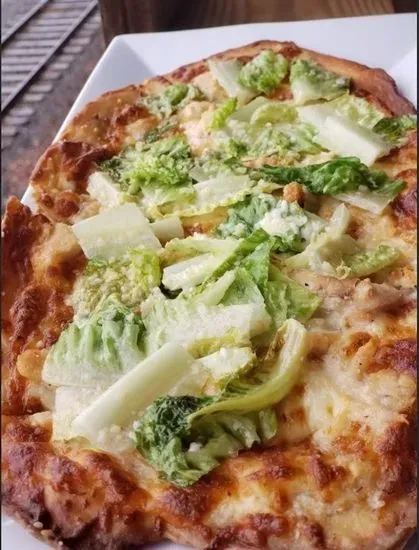 Chicken Caesar Flatbread