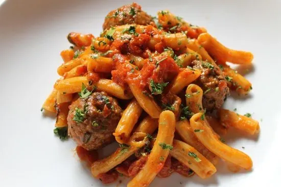 Meatballs & Pasta