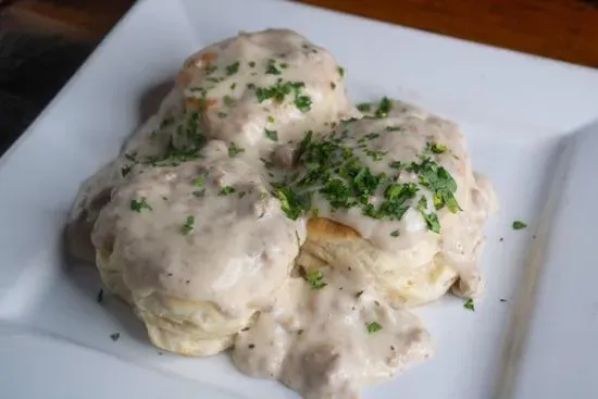 Sausage Gravy & Biscuits