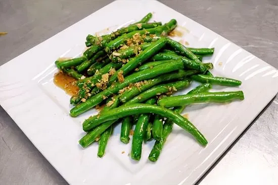 String Beans with Garlic            