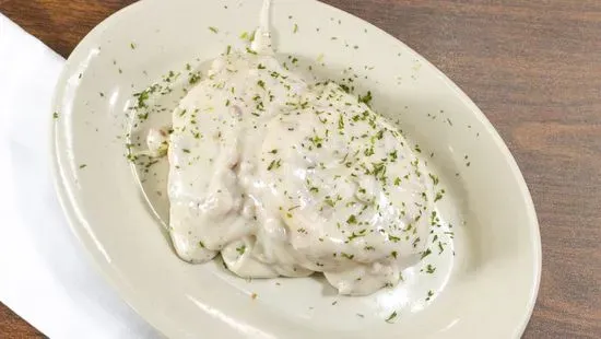 Sausage Gravy And Biscuit