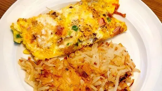 SAUSAGE & CHEESE OMELET