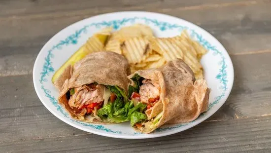 SALMON SALAD WRAP